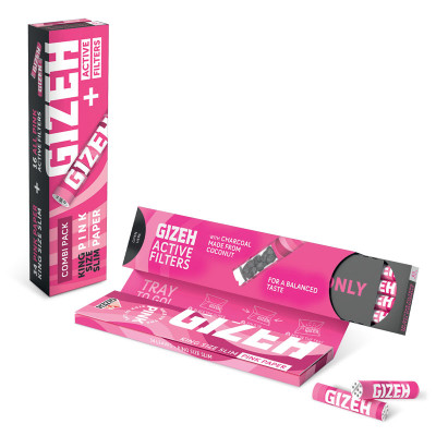 PROV-D00001652 GIZEH PINK KSS + ACTIVE FILTERS